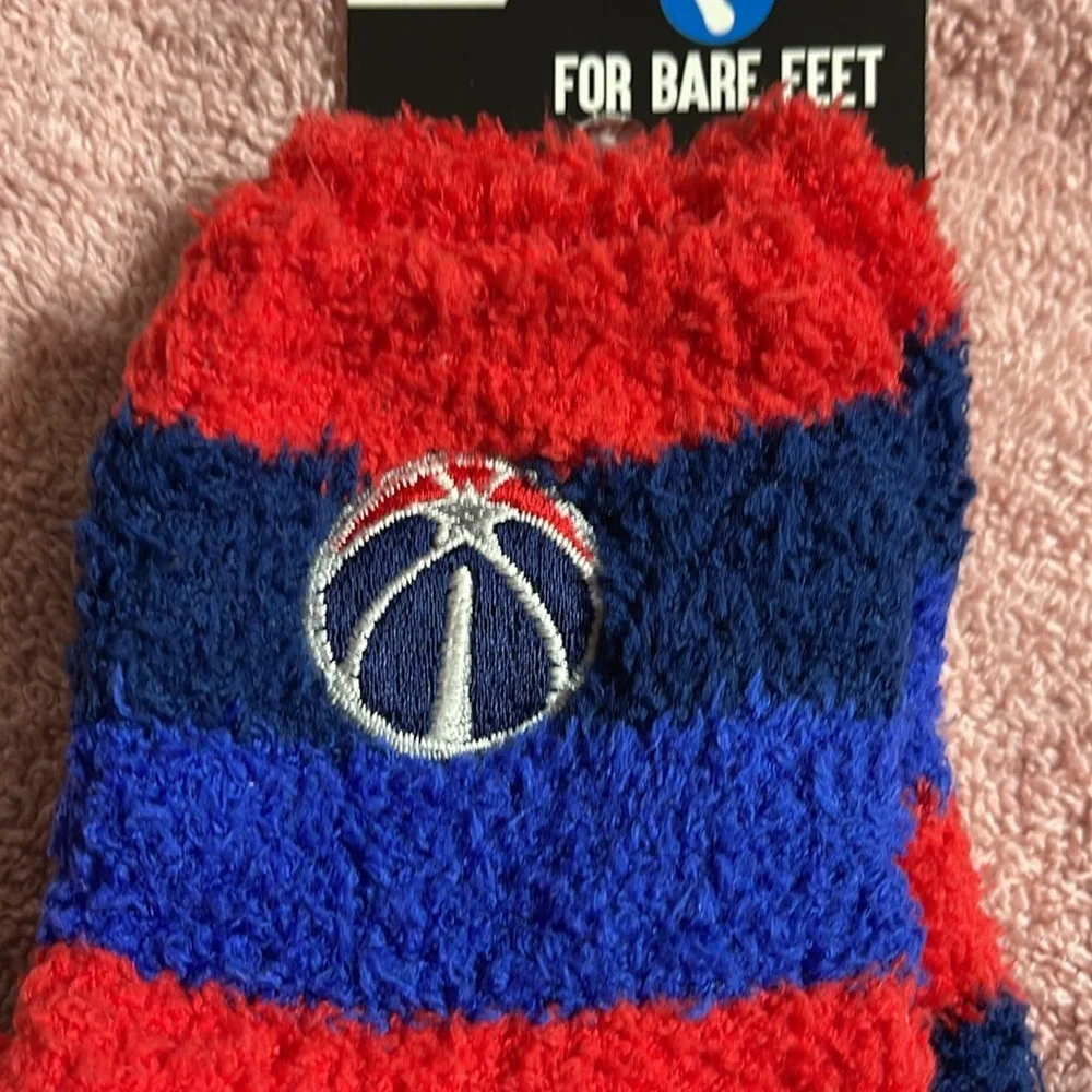 New Washington Wizards fuzzy socks